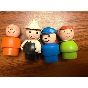Vintage  Little People plastic